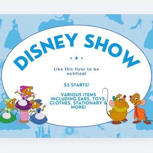 DISNEY SHOW! Like this flyer to be notified!